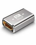 ONYXX Electronics 8K HDMI Female to Female Coupler, HDMI Extension Adapter, Gold-Plated HDMI Joiner Connector, Supports HDR, 3D & Ultra HD, Compatible with TV, Monitor, Projector, PC & Games Consoles